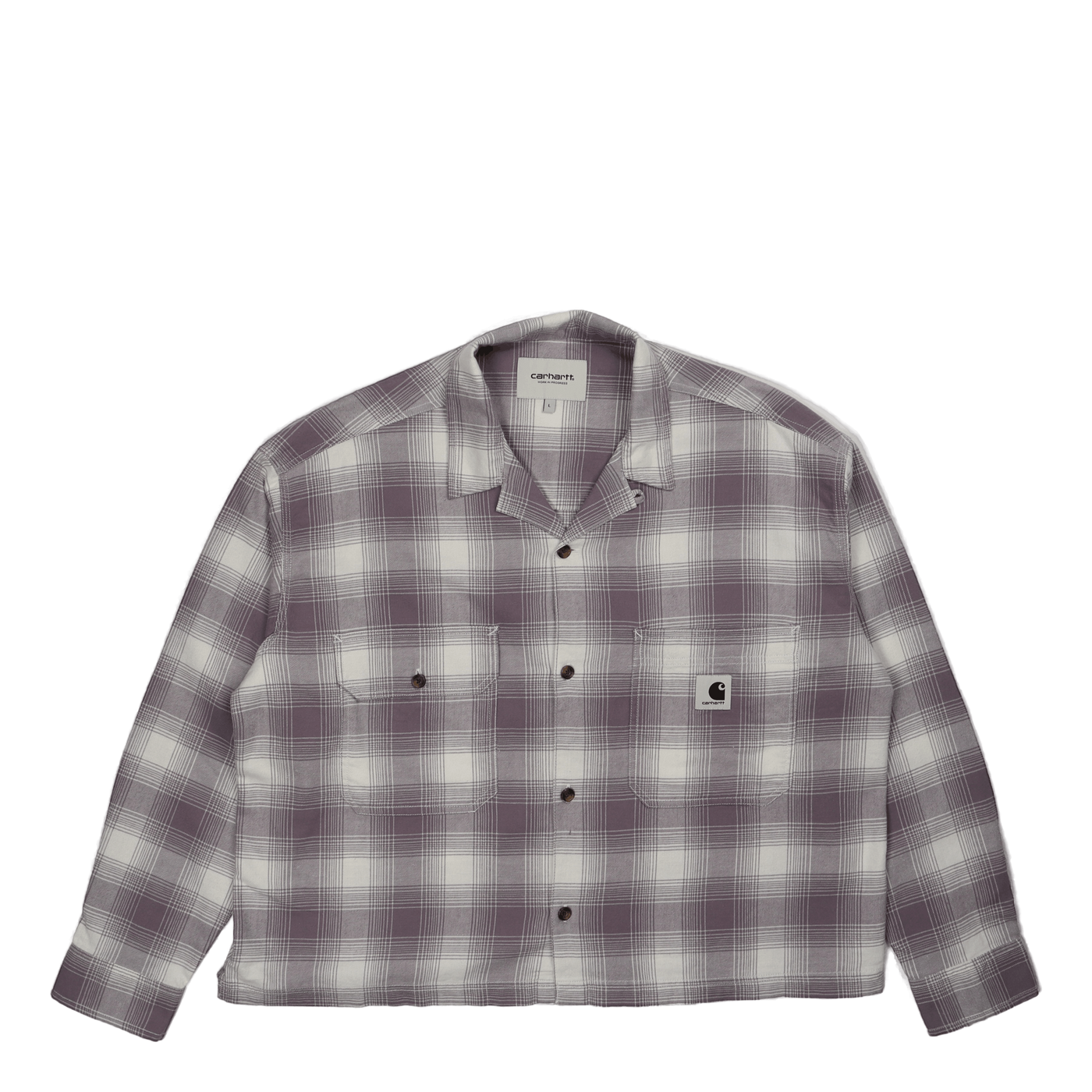 W' L/s  Deaver Shirt Deaver Check, Misty Thistle