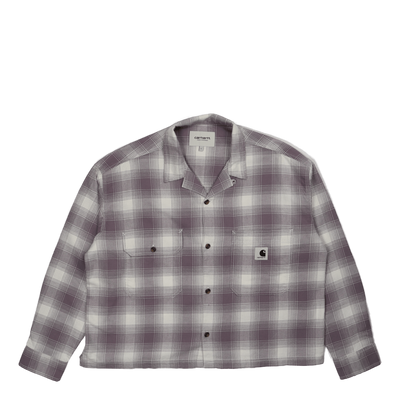 W' L/s  Deaver Shirt Deaver Check, Misty Thistle