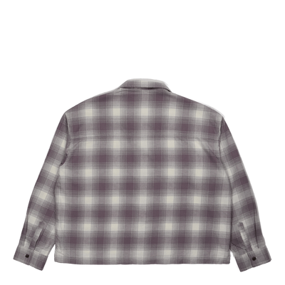 W' L/s  Deaver Shirt Deaver Check, Misty Thistle