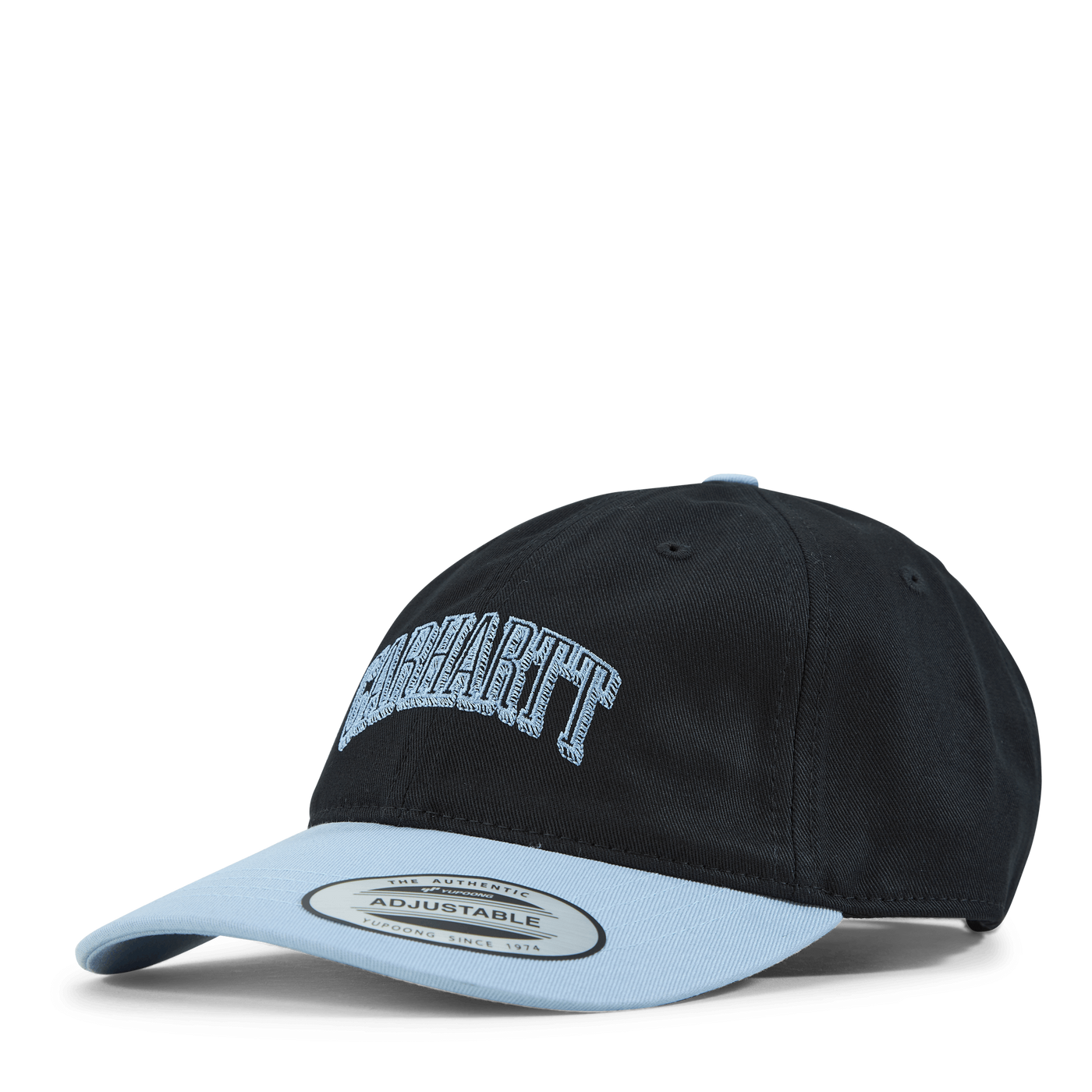 Scrawl Script Cap Black / Misty Sky