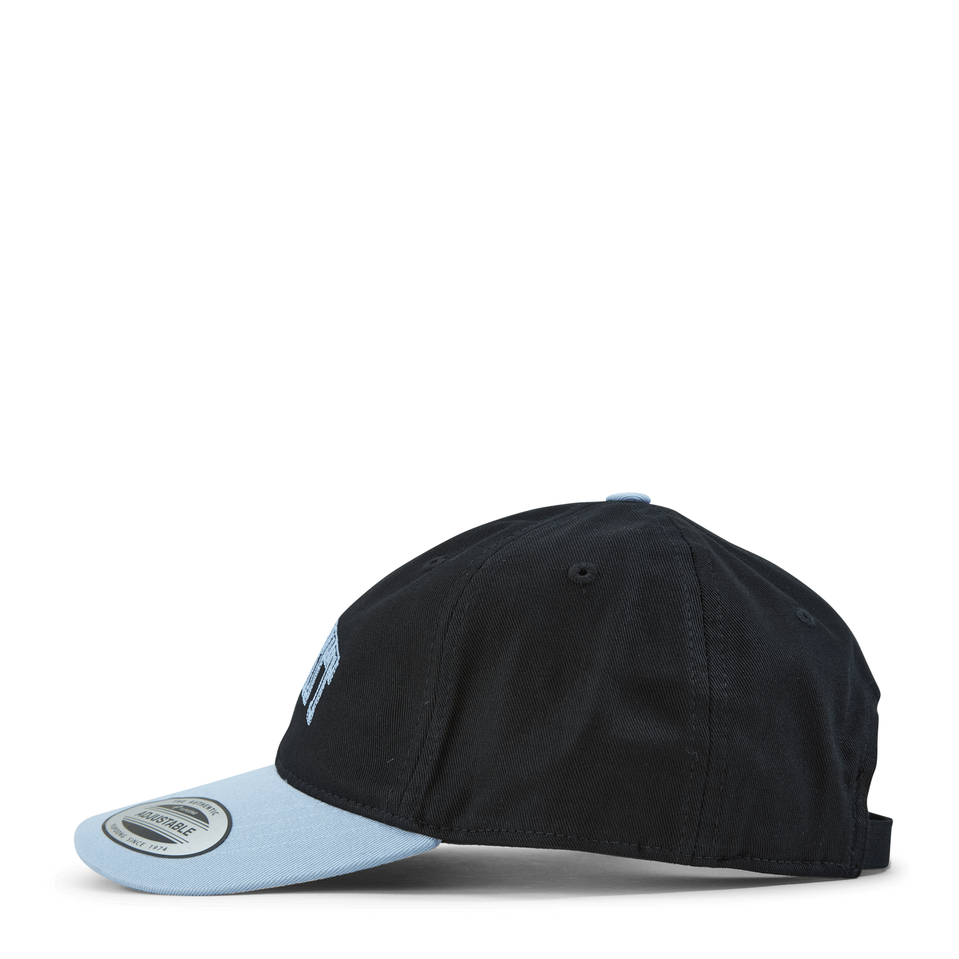 Scrawl Script Cap Black / Misty Sky