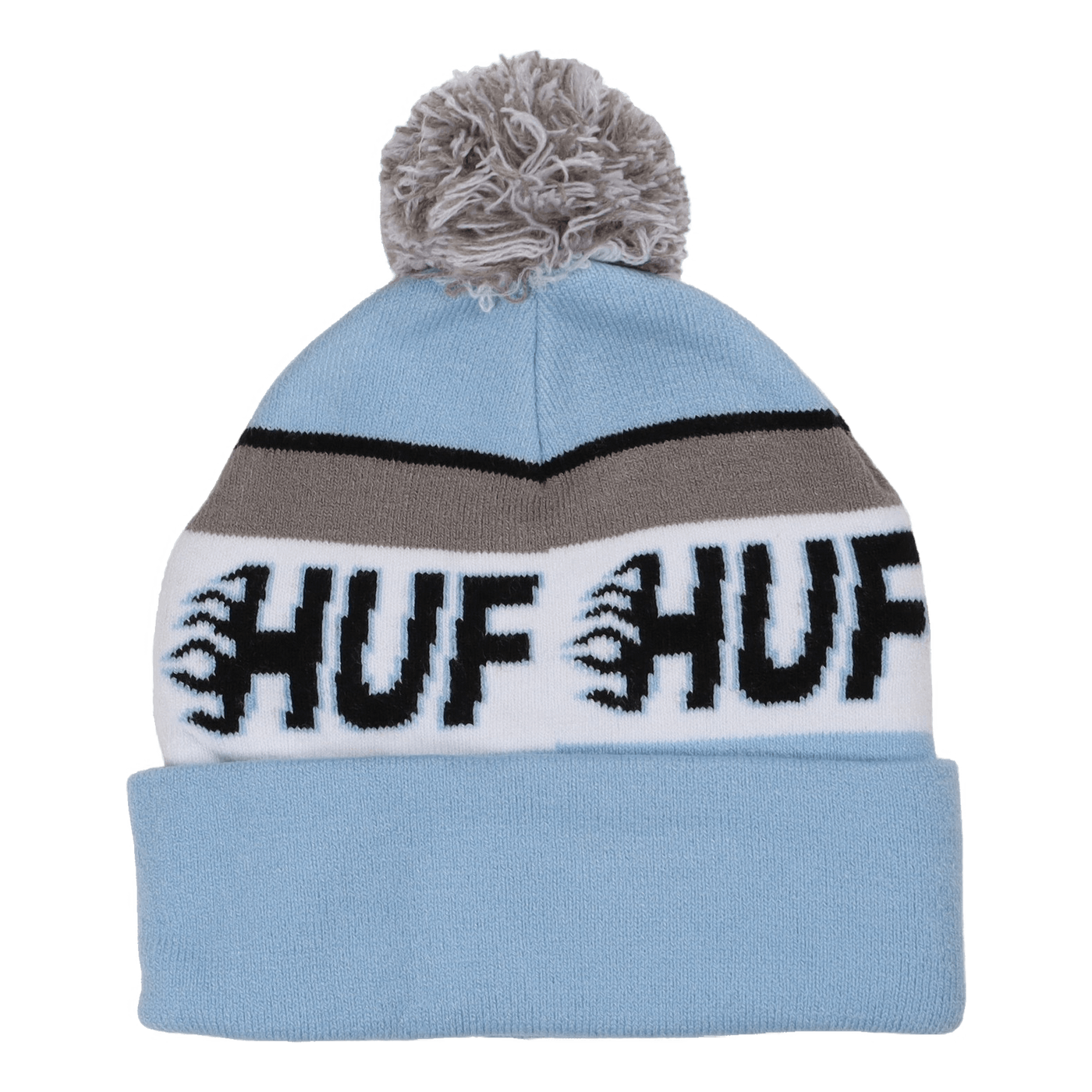 Enforcer Pom Beanie Lblue