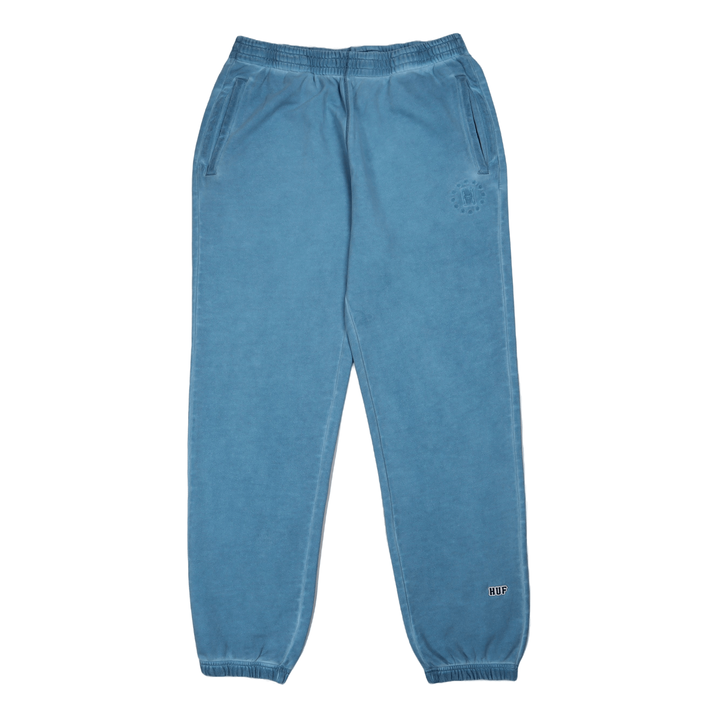 12 Galaxies Faded Fleece Pant Blue