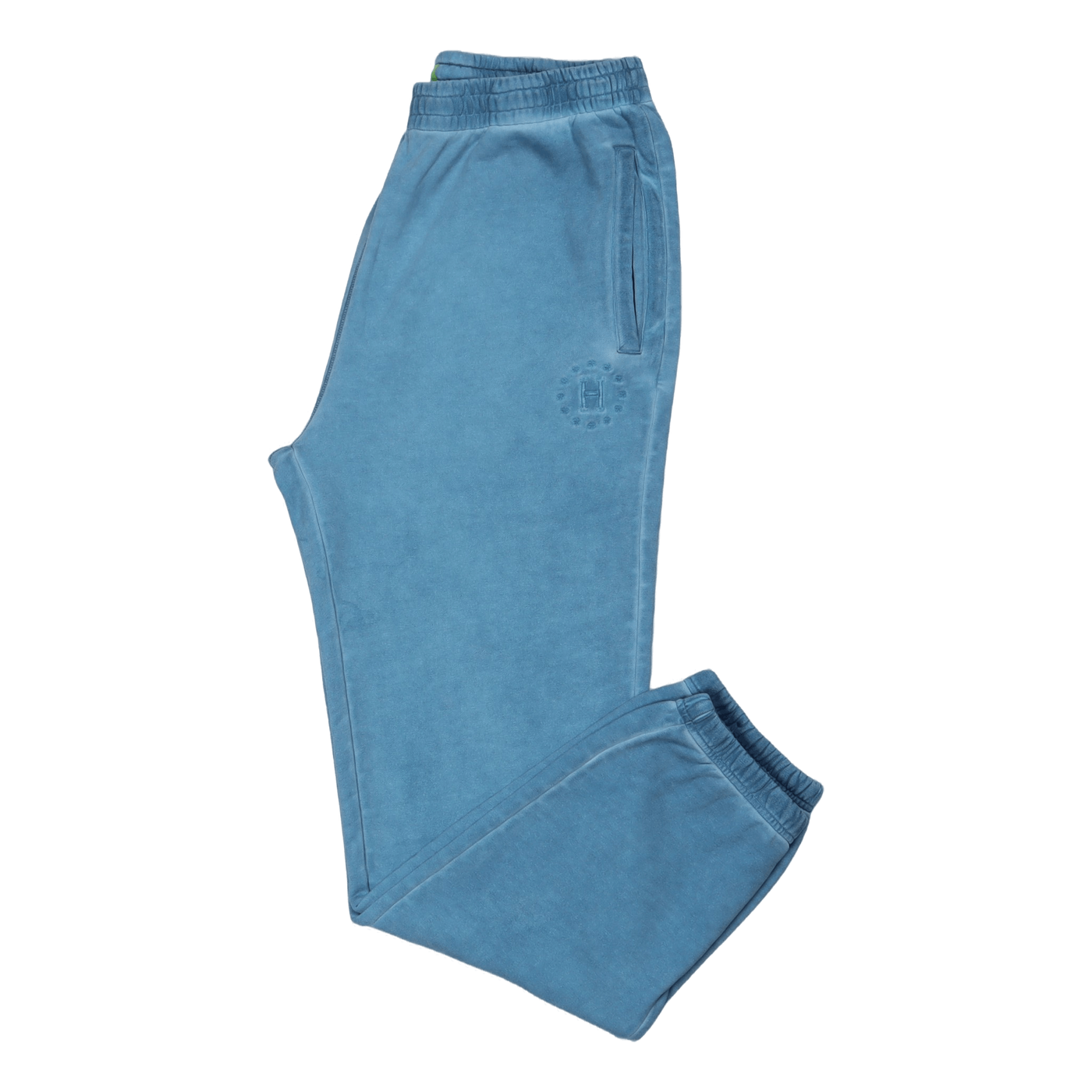 12 Galaxies Faded Fleece Pant Blue