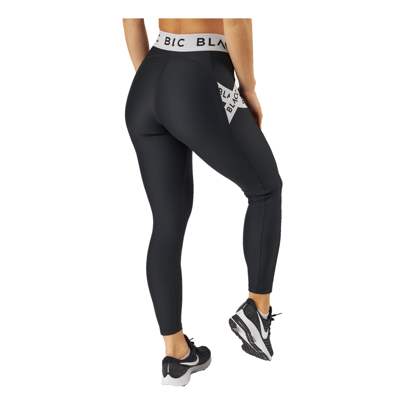 Power X High Waist Tights 2.0 Black/white