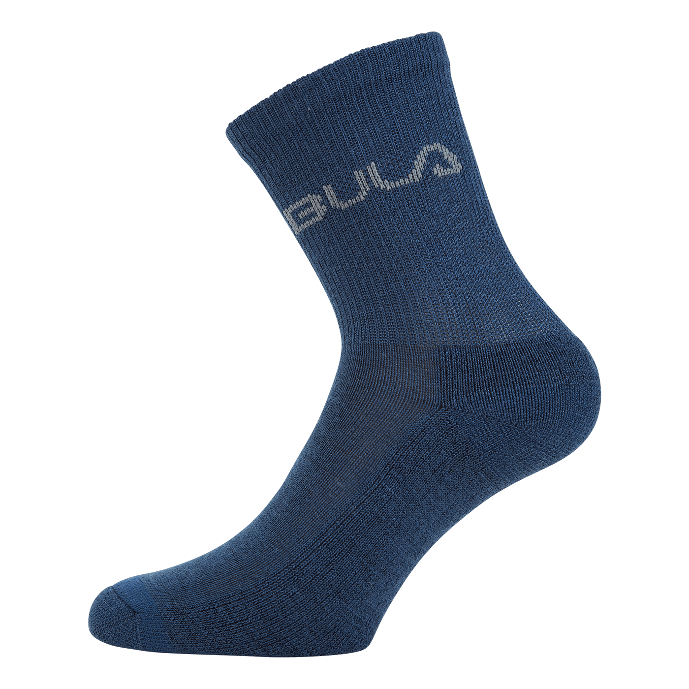 Jr 2pk Wool Sock Web Denim