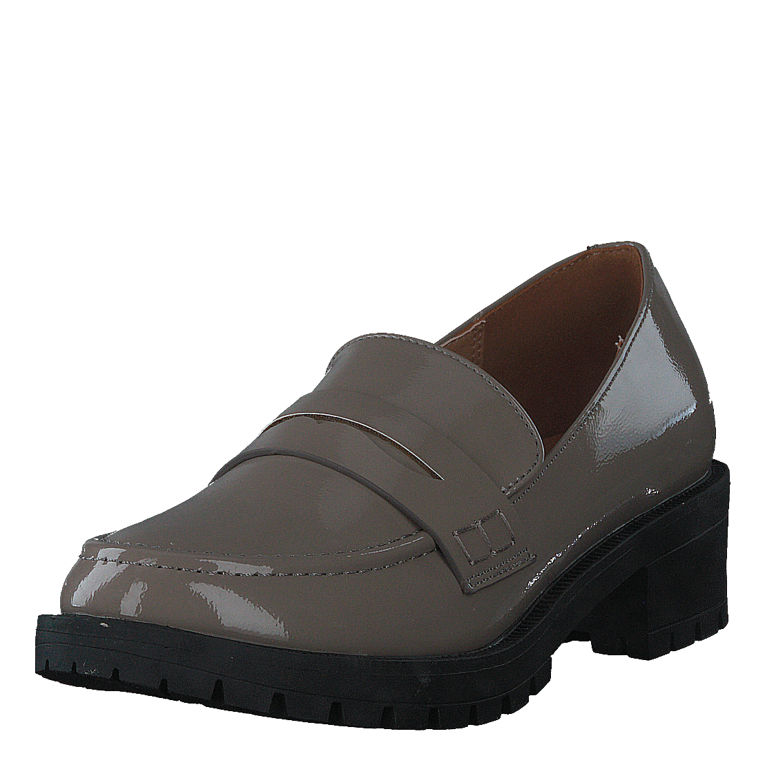Biapearl Simple Penny Loafer P Taupe