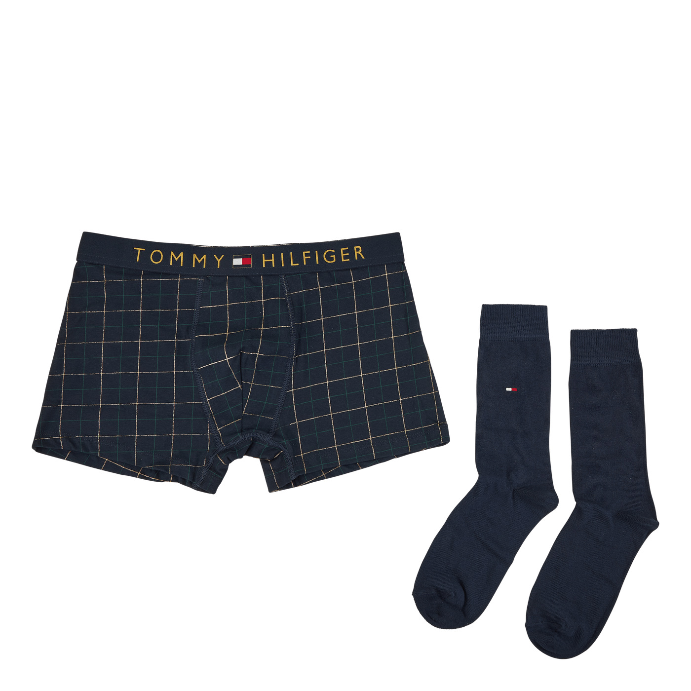 Trunk & Sock Set Window Check/des Sky