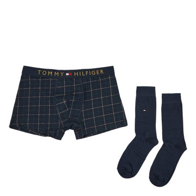 Trunk & Sock Set Window Check/des Sky