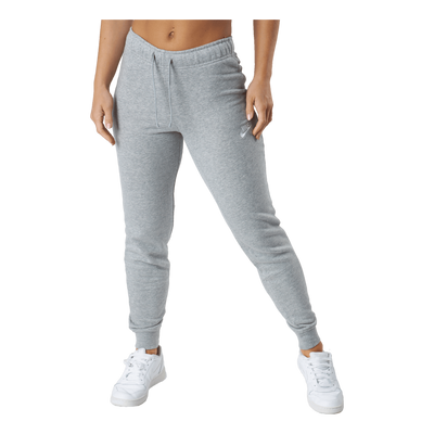 Sportswear Club Fleece Women's Mid-Rise Pants DK GREY HEATHER/WHITE