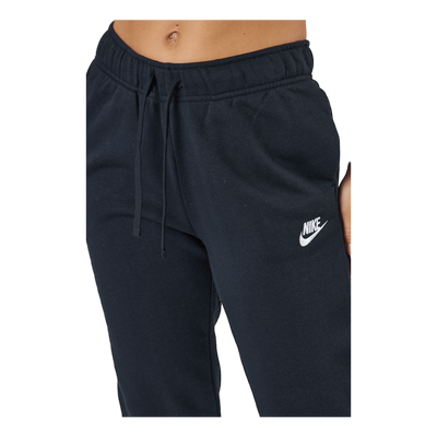 Sportswear Club Fleece Women's Mid-Rise Joggers BLACK/WHITE