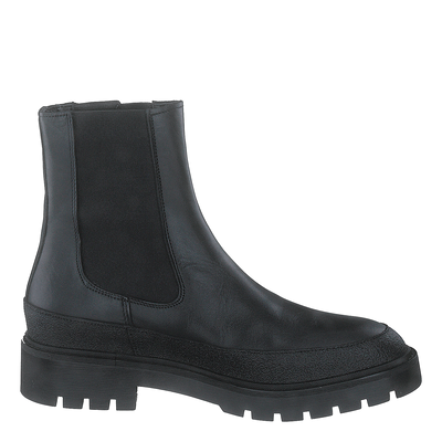 Combat Mid Chelsea Boot Rubber Black