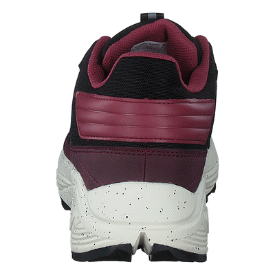 R1300 Mid Blk Spk W Burgundy-black