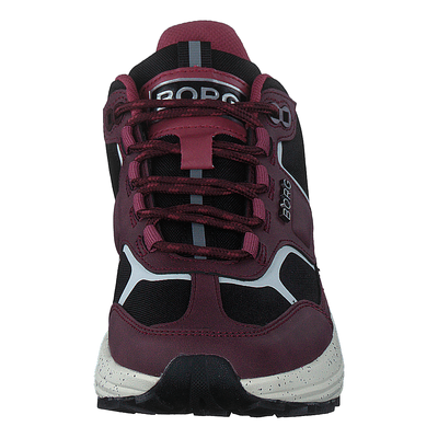 R1300 Mid Blk Spk W Burgundy-black