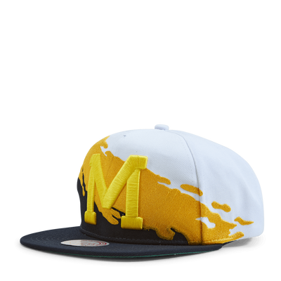 Michigan Wolverine Paintbrush Snapback NCAA