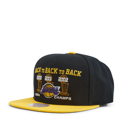 Lakers Champs Snapback 00-03 HWC