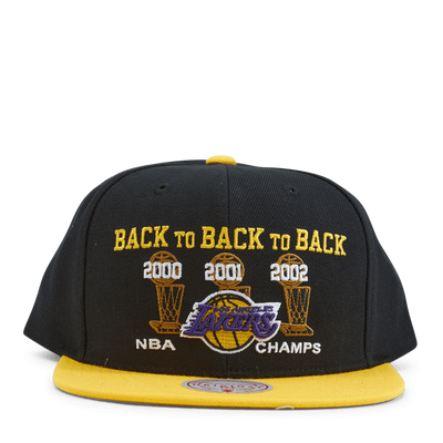 Lakers Champs Snapback 00-03 HWC