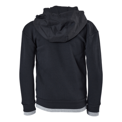 All Szn Fleece Full-Zip Track Top Black