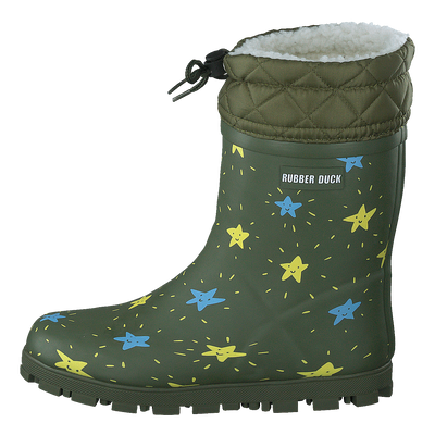 Rd Thermal Flash Stars Kids Army-green