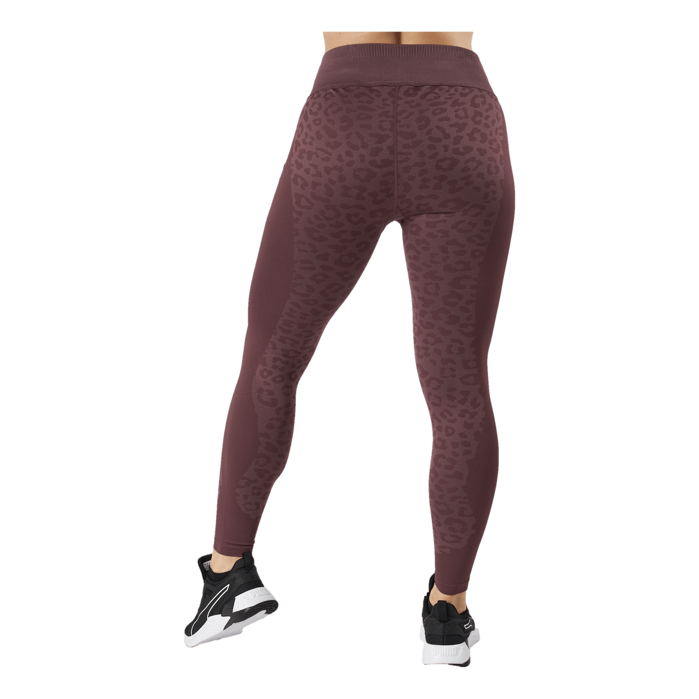 Formknit Seamless High Waist 7 Dusty Plum-leopard Print