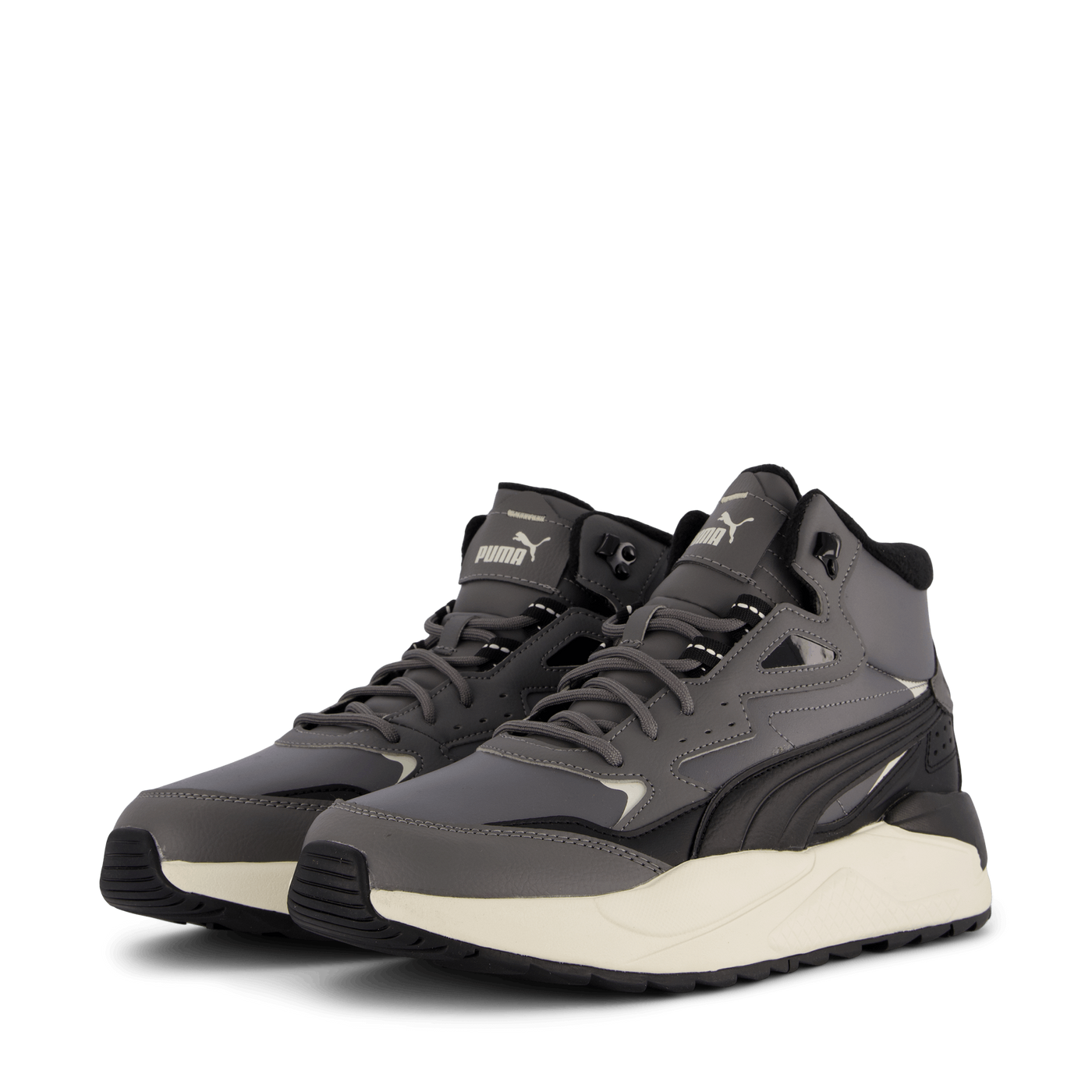 X-ray Speed Mid Wtr L Castlerock-puma Black-vaporous