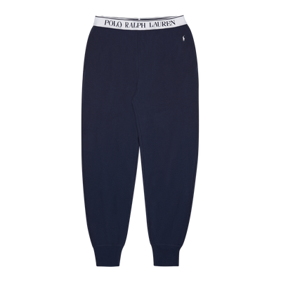 French Terry Sleep Jogger Cruise Navy White Wb