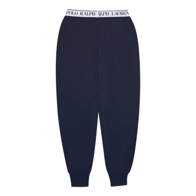 French Terry Sleep Jogger Cruise Navy White Wb