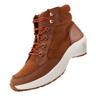 Rylee Suede & Leather High-Top Sneaker Whiskey/Deep Saddle Tan