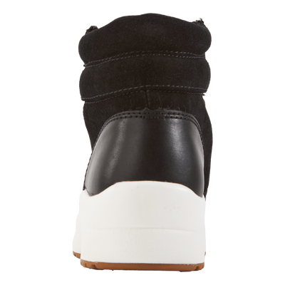 Rylee Suede & Leather High-Top Sneaker Black/Black