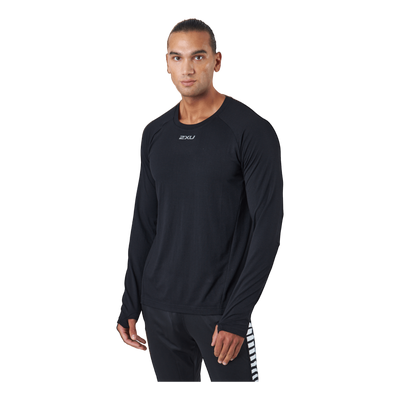 Ignition Base Layer L/s Black/silver Reflective