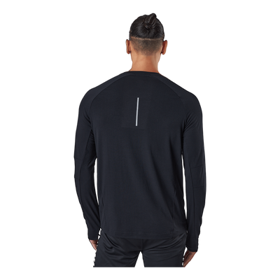 Ignition Base Layer L/s Black/silver Reflective