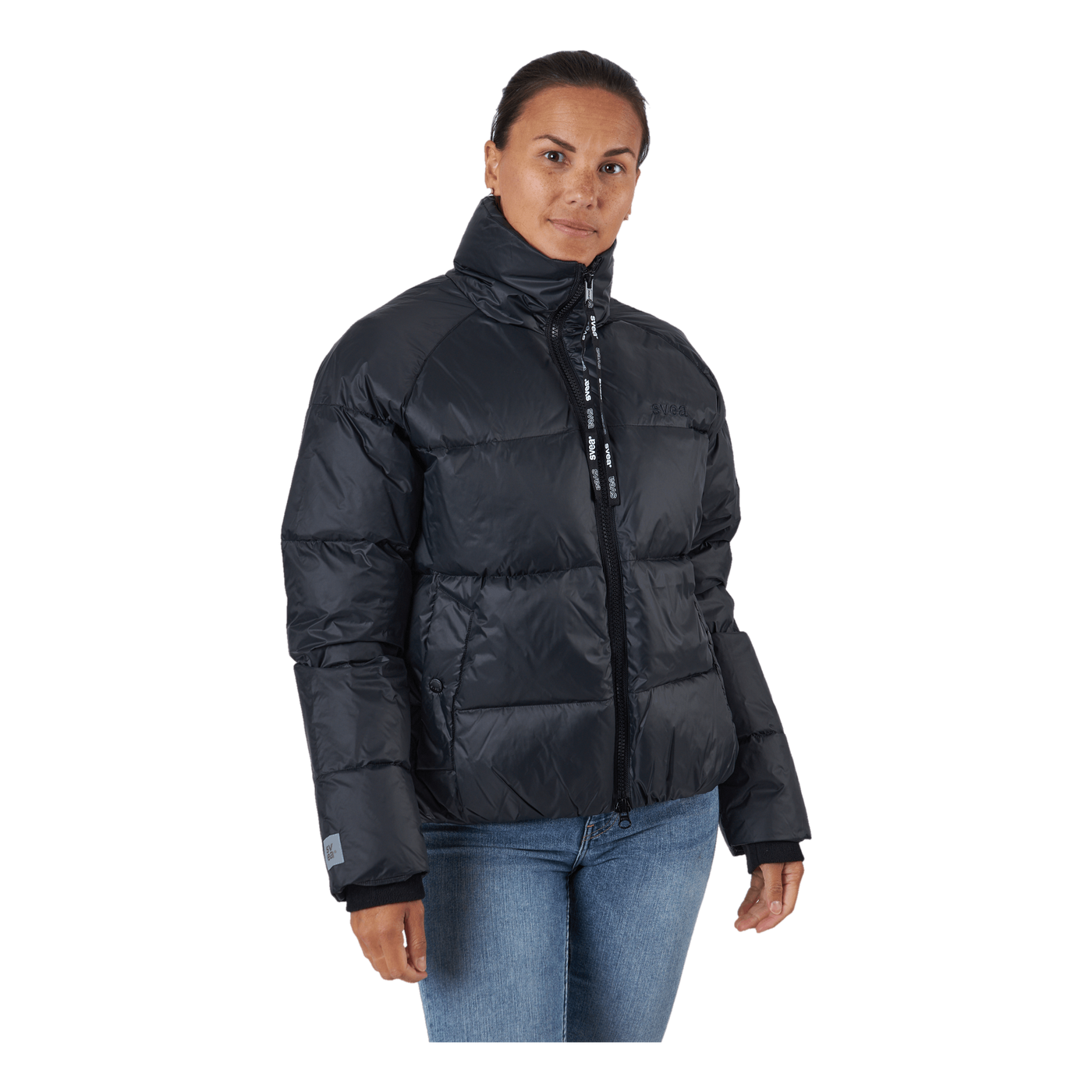 Volume Puffer Jacket Black