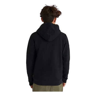 The Iconic Hooded Sweatshirt 09b Black