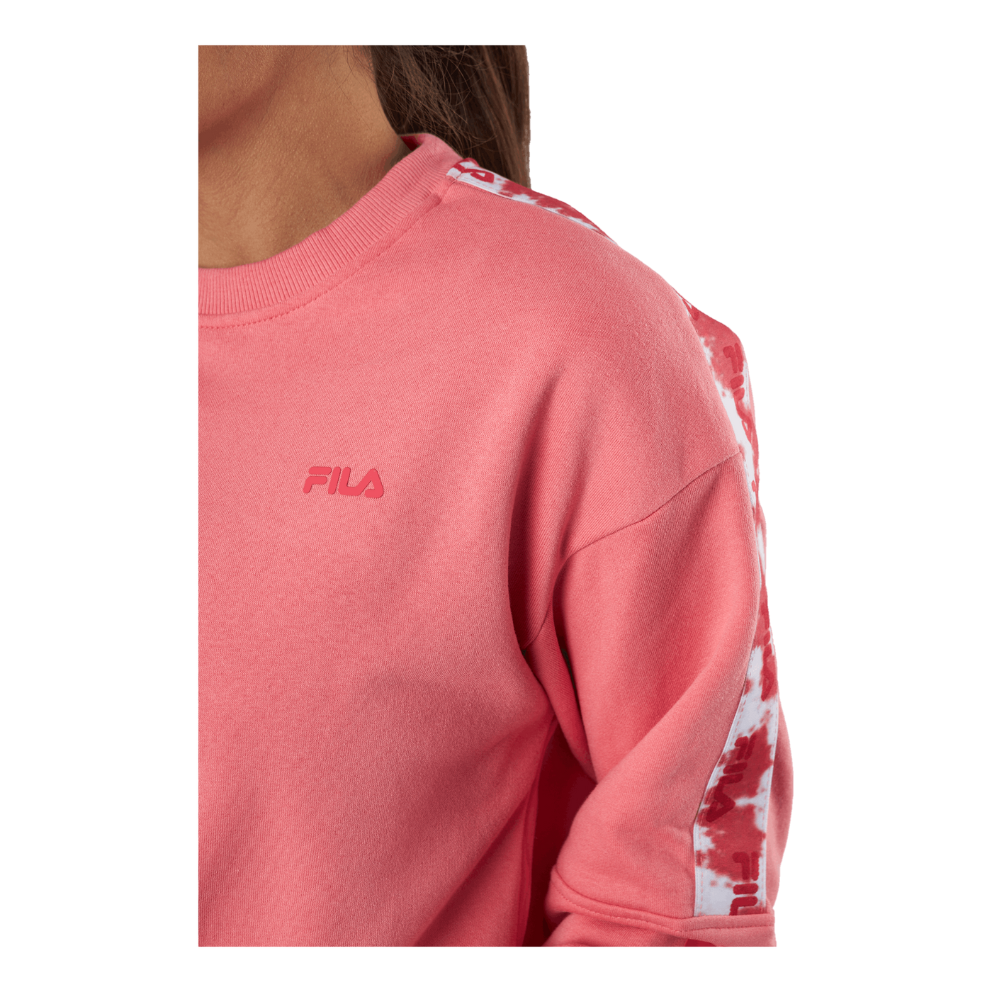 Bettens Cropped Crew Sweat 40021 - Tea Rose