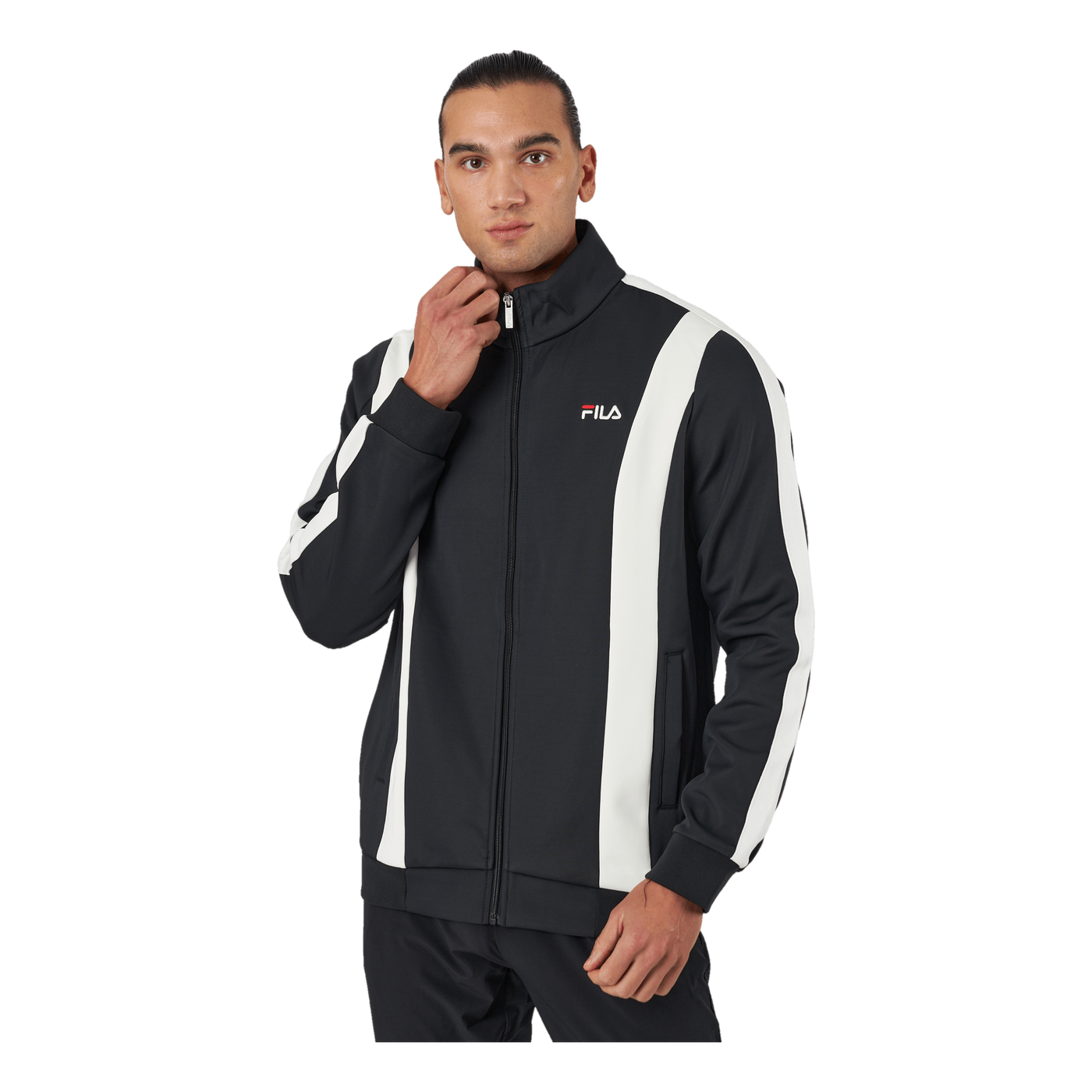 Bastia Regular Track Jacket 83116 - Moonless Night-egret