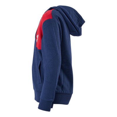 Bingöl Jacket With Hood 53002 - Medieval Blue-true Red