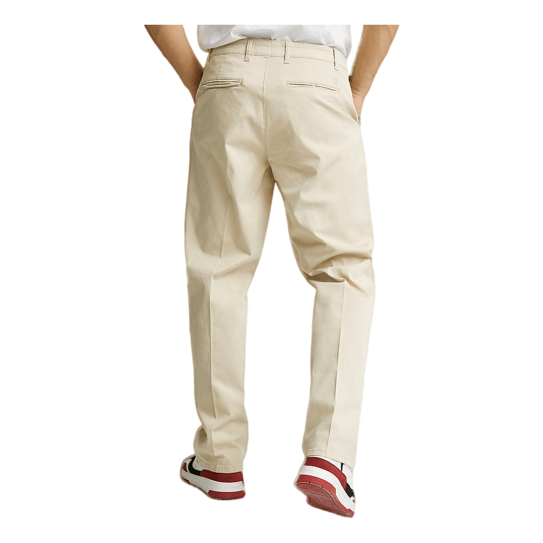 Paul Cotton Pants Oyster Gray
