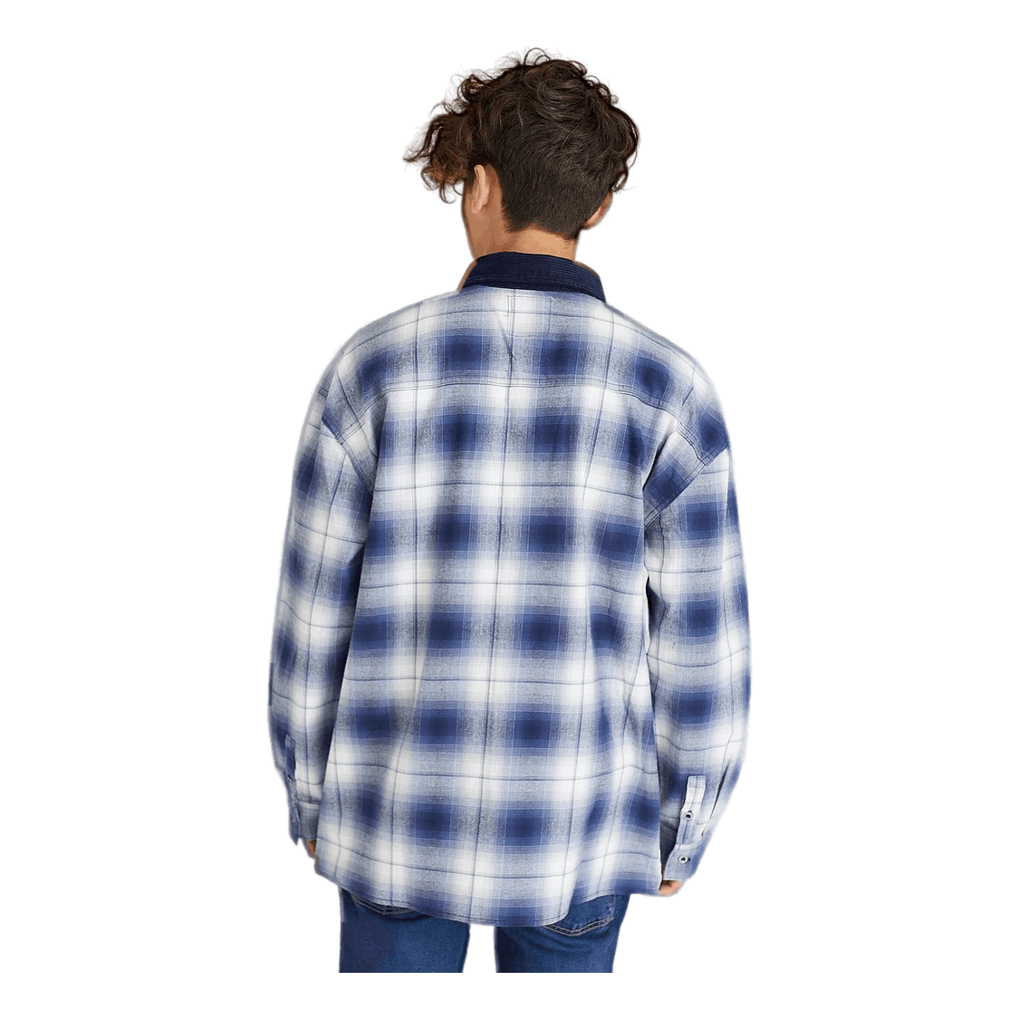 Lvb Long Sleeve Shirt Jacket Peacoat