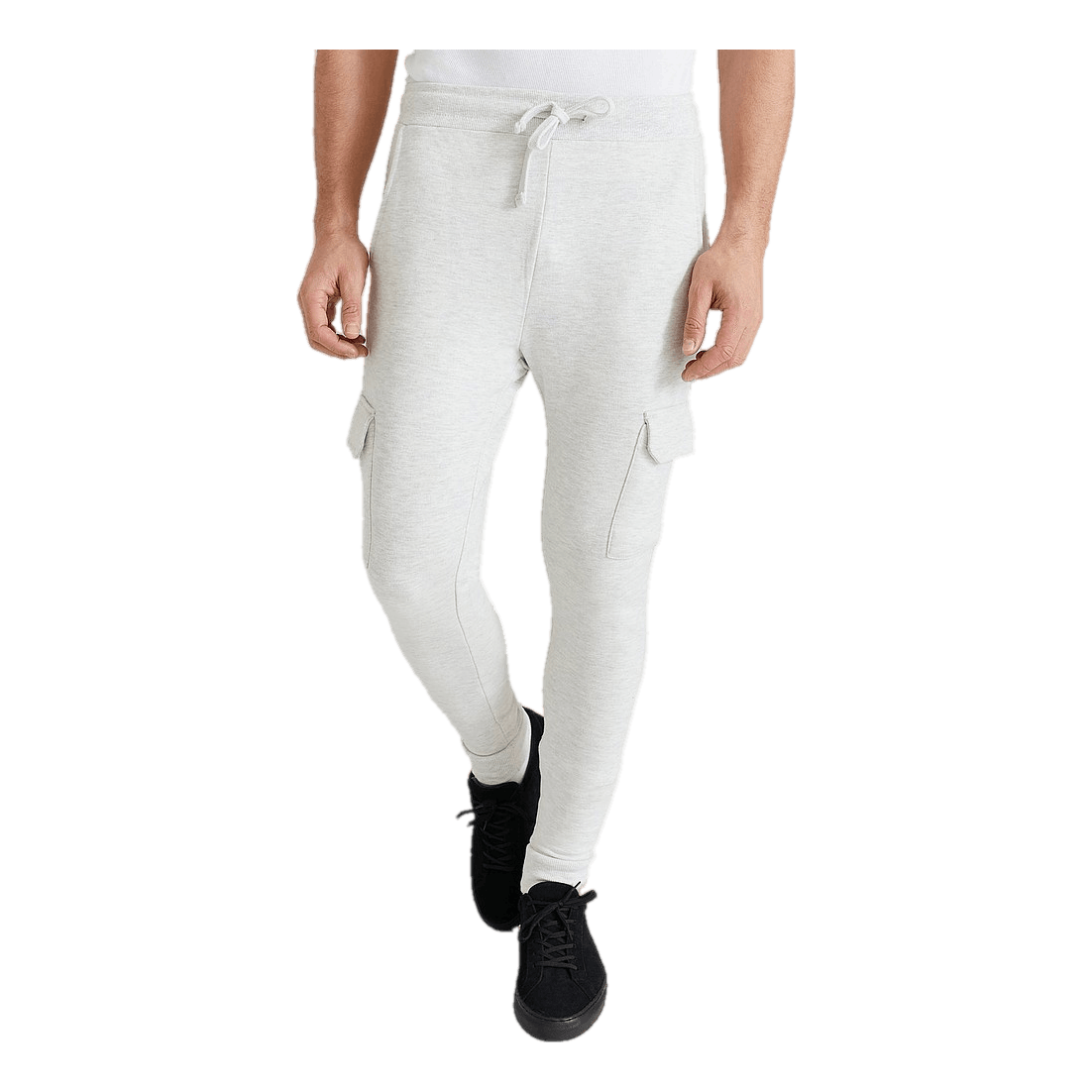 Skinny Cargo Sweatpants Lt