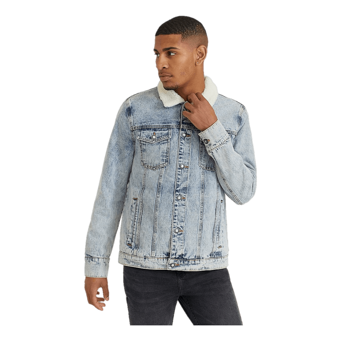 Sherpa Denim Jacket