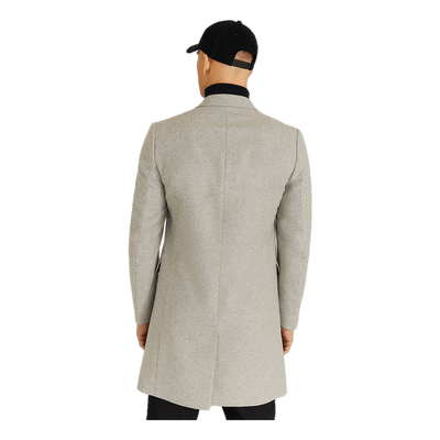 Lambton Wool Coat Light Grey