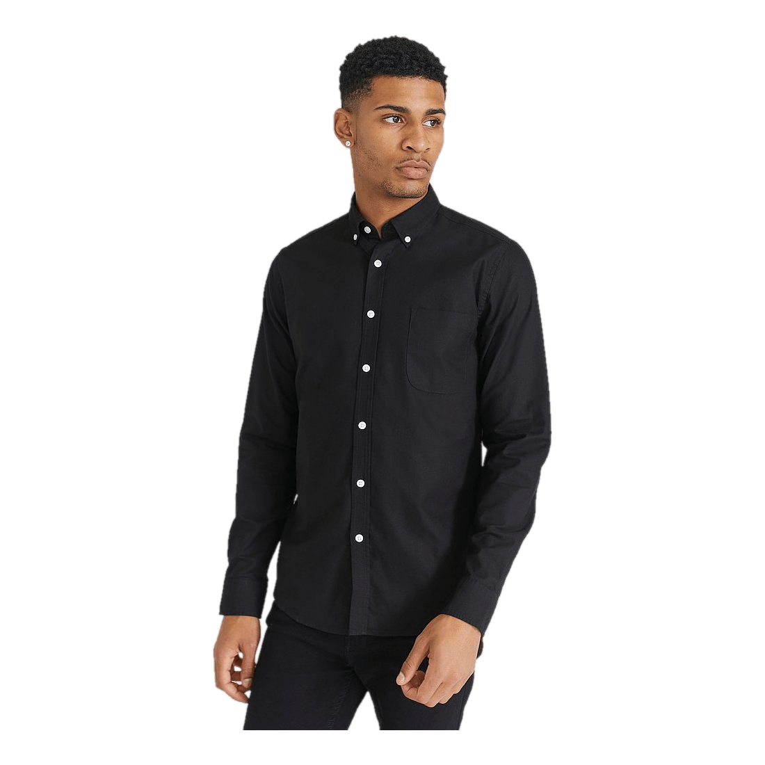 Melker Oxford Shirt Black
