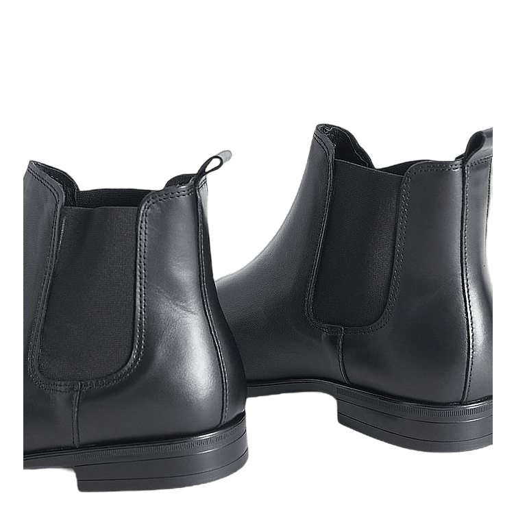 Clean Chelsea Boot Black Leather