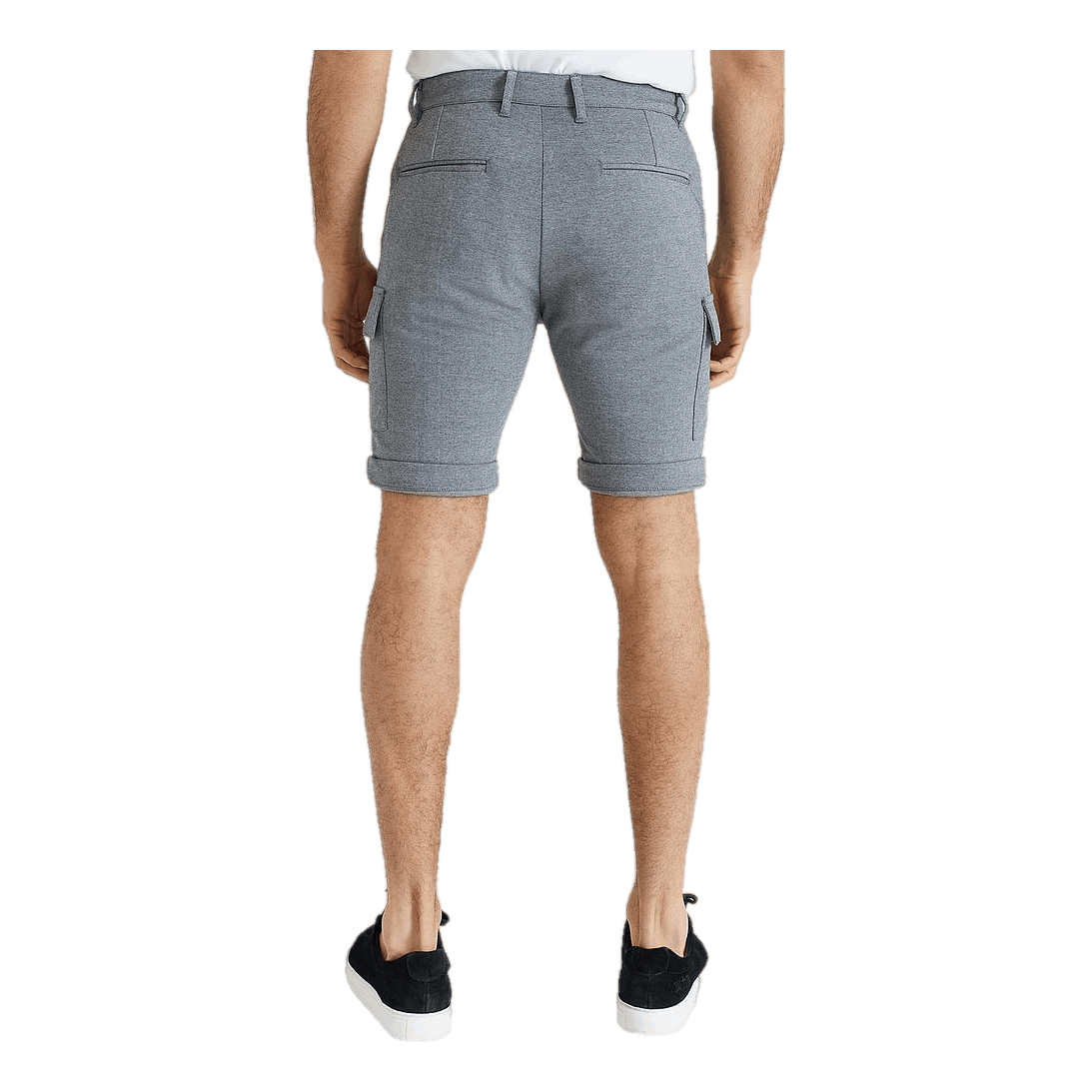 Soft Cargo Shorts Grey