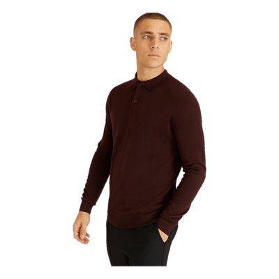 Studio Total Merino Ls Polo