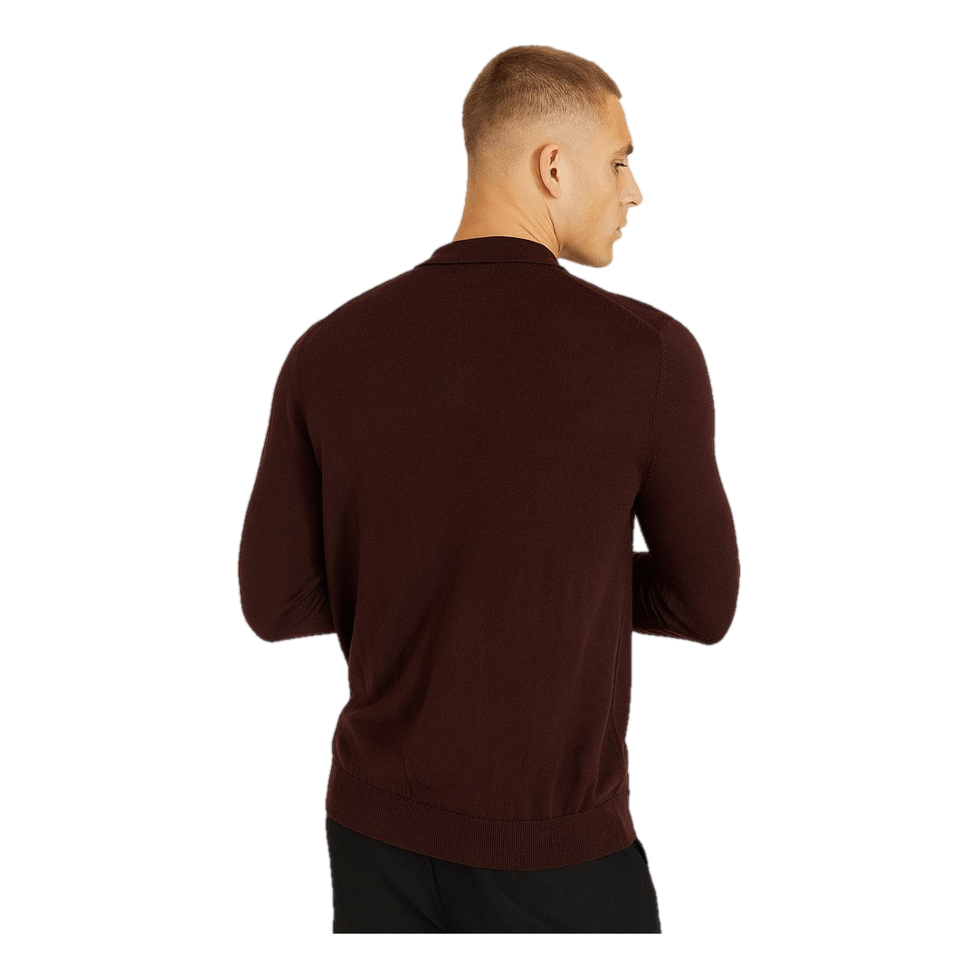 Studio Total Merino Ls Polo