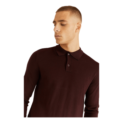 Studio Total Merino Ls Polo