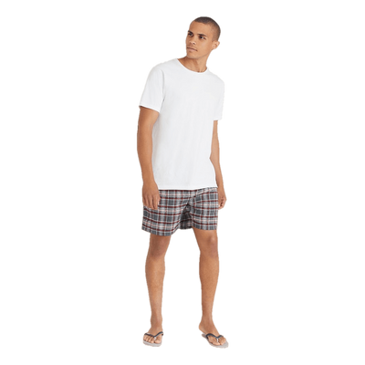 Pyjama Set With Shorts Black/grey