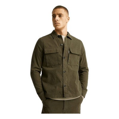 Studio Total Utility Overshirt Dk