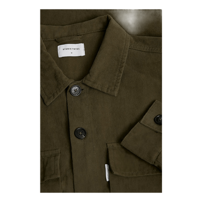 Studio Total Utility Overshirt Dk